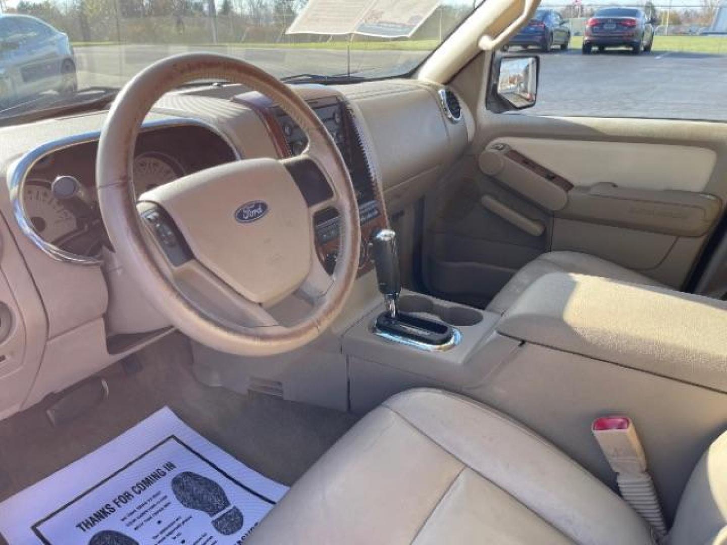 2007 Dark Cherry Metallic Ford Explorer Eddie Bauer 4.0L 4WD (1FMEU74E77U) with an 4.0L V6 SOHC 16V engine, 5-Speed Automatic transmission, located at 4508 South Dixie Dr, Moraine, OH, 45439, (937) 908-9800, 39.689976, -84.218452 - Photo#5