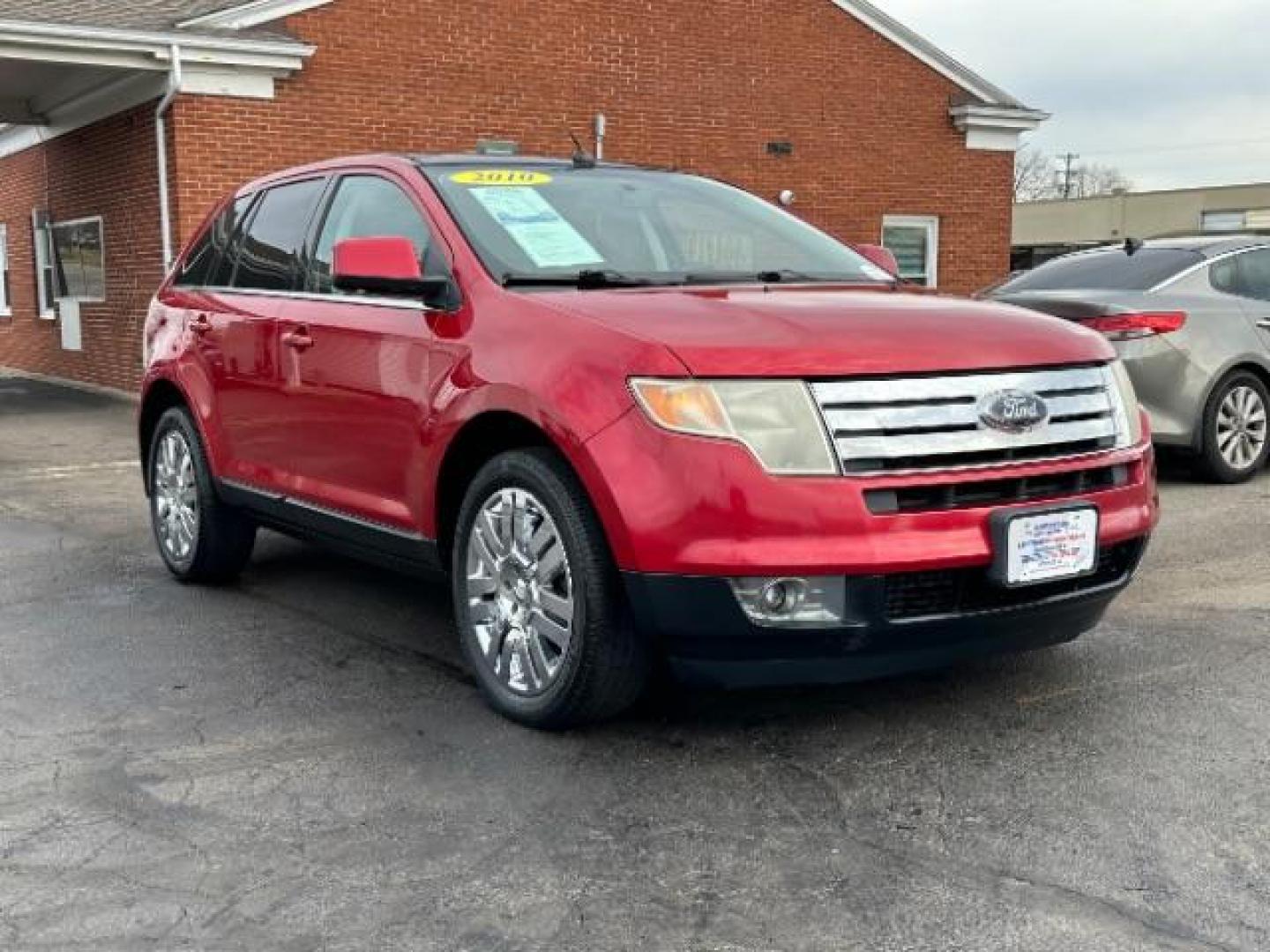 2010 Red Candy Metallic Ford Edge Limited FWD (2FMDK3KC0AB) with an 3.5L V6 DOHC 24V engine, 6-Speed Automatic transmission, located at 401 Woodman Dr, Riverside, OH, 45431, (937) 908-9800, 39.760899, -84.123421 - Photo#0