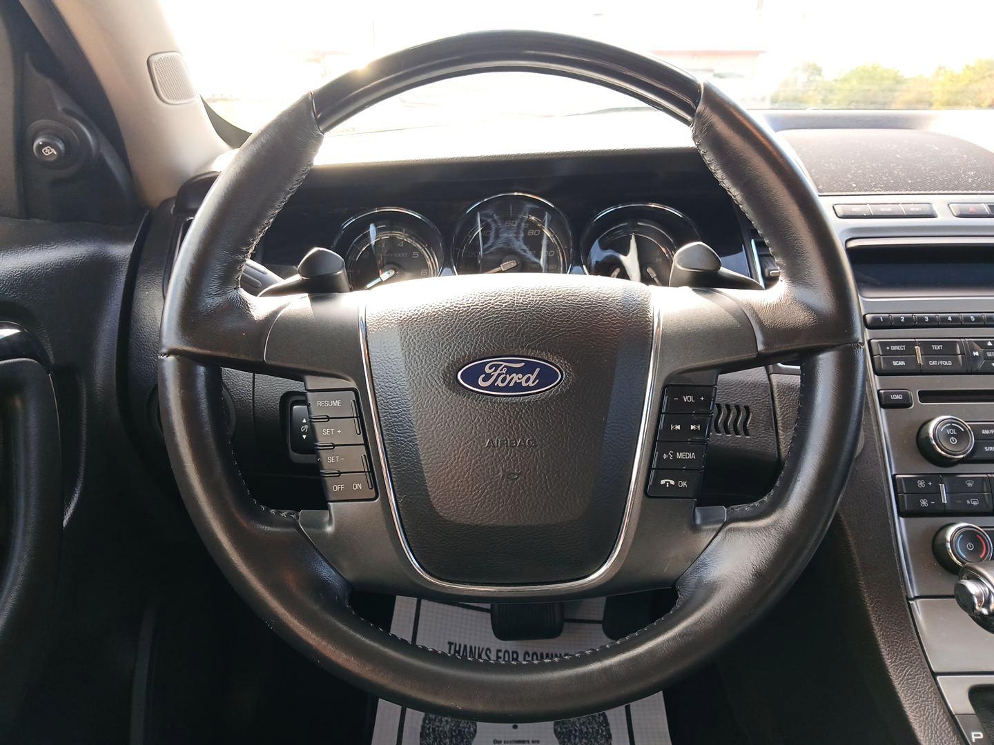 2010 Tuxedo Black Metallic Ford Taurus Limited FWD (1FAHP2FW5AG) with an 3.5L V6 DOHC 24V engine, 6-Speed Automatic transmission, located at 1099 N County Rd 25A , Troy, OH, 45373, (937) 908-9800, 40.057079, -84.212883 - Photo#15