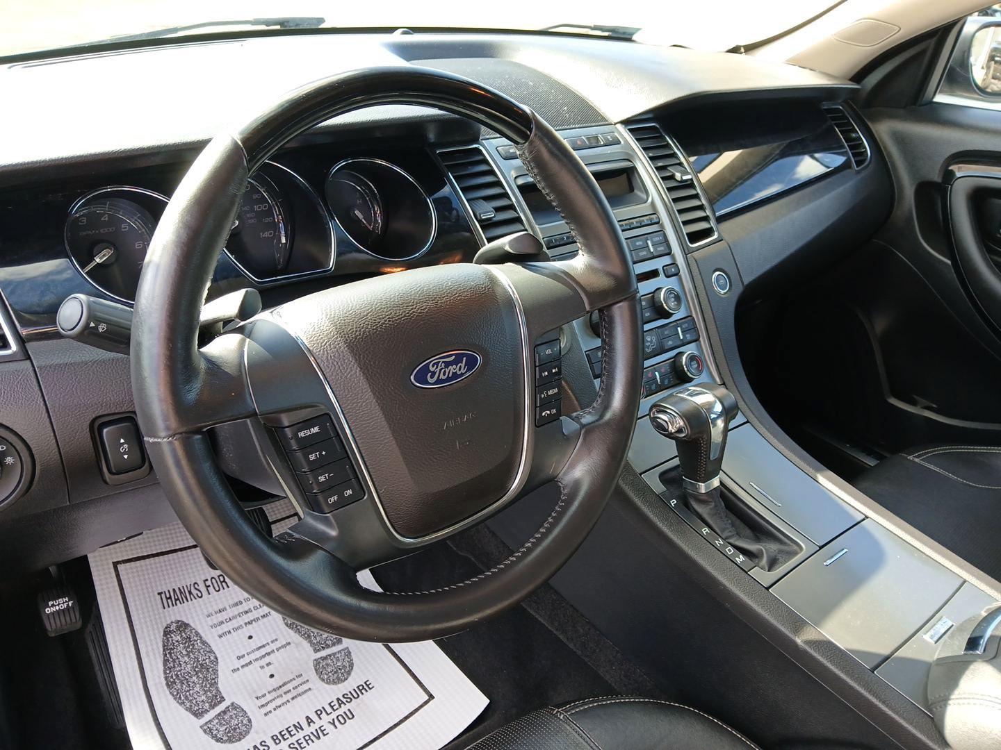 2010 Tuxedo Black Metallic Ford Taurus Limited FWD (1FAHP2FW5AG) with an 3.5L V6 DOHC 24V engine, 6-Speed Automatic transmission, located at 1099 N County Rd 25A , Troy, OH, 45373, (937) 908-9800, 40.057079, -84.212883 - Photo#8