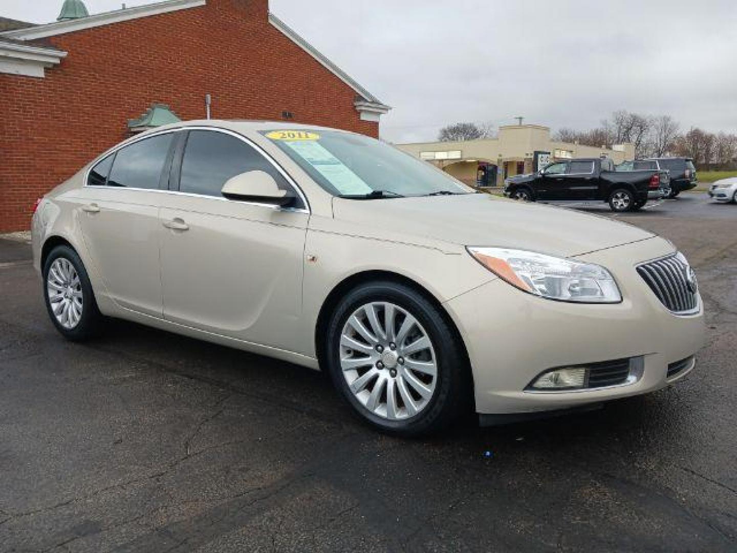 2011 Stone Metallic Buick Regal CXL - 1XL (2G4GN5EC9B9) with an 2.4L L4 DOHC 16V engine, 6-Speed Automatic transmission, located at 4508 South Dixie Dr, Moraine, OH, 45439, (937) 908-9800, 39.689976, -84.218452 - Photo#0