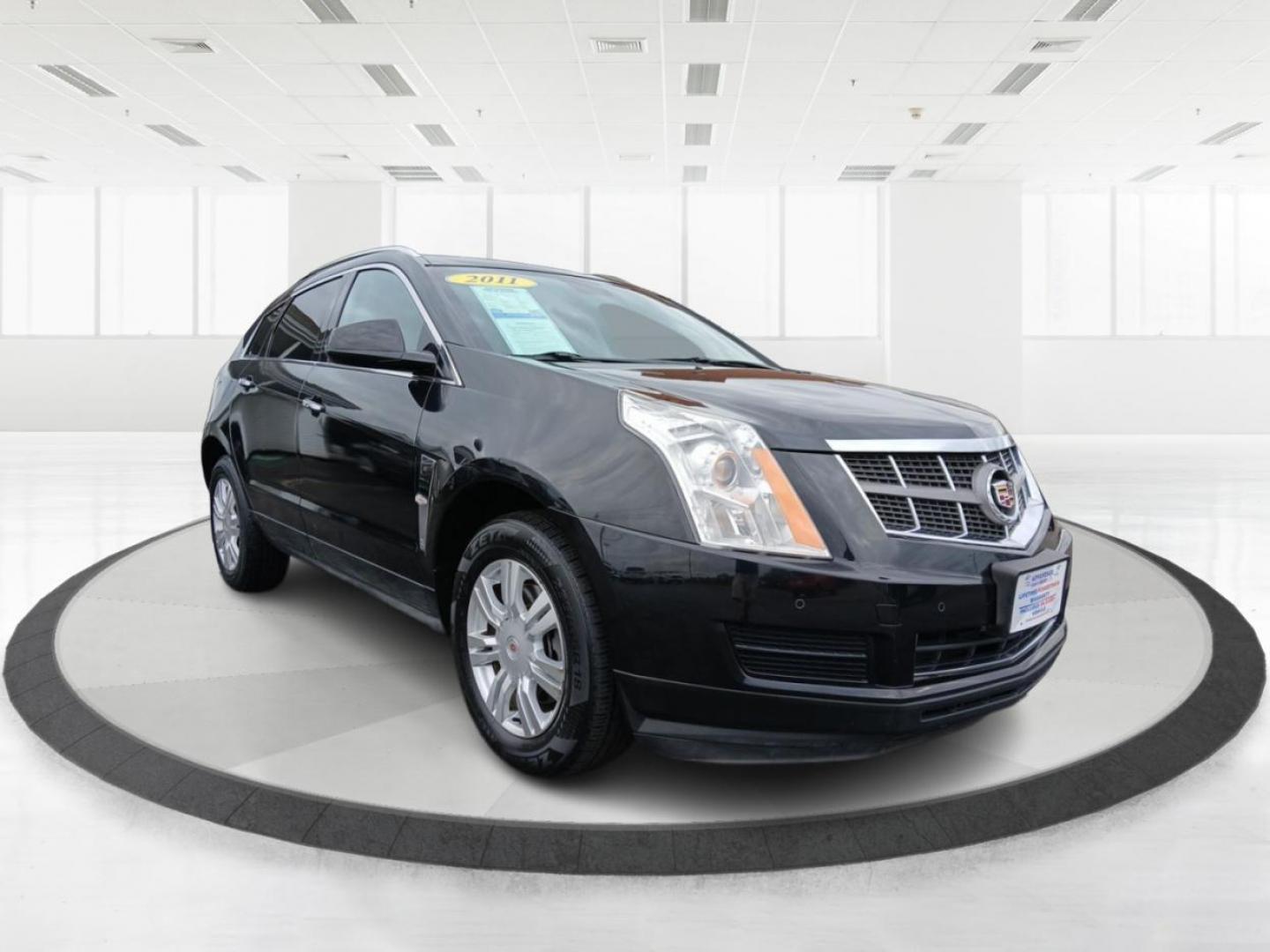 2011 Black Raven Cadillac SRX Luxury Collection AWD (3GYFNDEY3BS) with an 3.0L V6 DOHC 24V engine, 6-Speed Automatic transmission, located at 880 E. National Road, Vandalia, OH, 45377, (937) 908-9800, 39.891918, -84.183594 - Photo#0