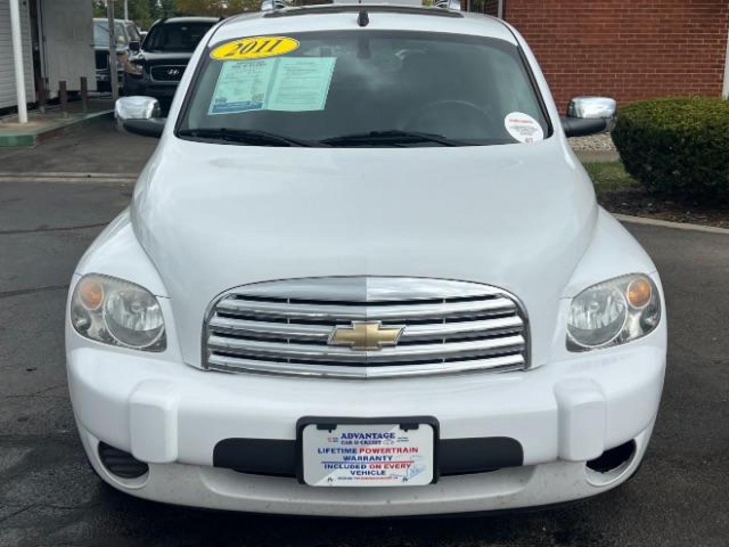 2011 Arctic Ice Chevrolet HHR 1LT (3GNBABFW7BS) with an 2.2L L4 DOHC 16V FFV engine, 4-Speed Automatic transmission, located at 880 E. National Road, Vandalia, OH, 45377, (937) 908-9800, 39.891918, -84.183594 - Photo#1