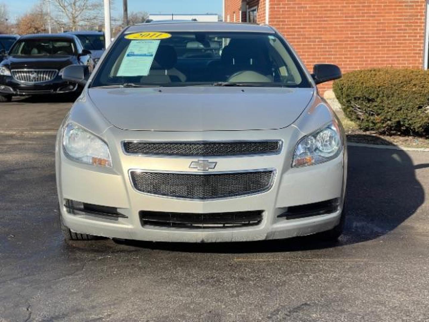 2011 Gold Chevrolet Malibu Fleet (1G1ZA5E17BF) with an 2.4L L4 DOHC 16V engine, 6-Speed Automatic transmission, located at 1184 Kauffman Ave, Fairborn, OH, 45324, (937) 908-9800, 39.807072, -84.030914 - Photo#2