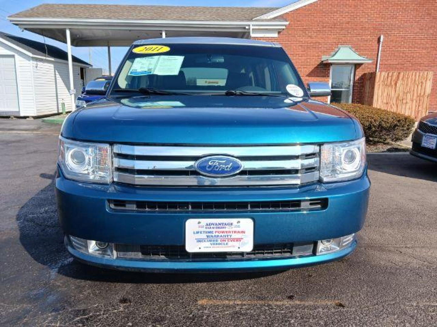 2011 Earth Metallic Ford Flex Limited AWD (2FMHK6DC9BB) with an 3.5L V6 DOHC 24V engine, 6-Speed Automatic Overdrive transmission, located at 1099 N County Rd 25A , Troy, OH, 45373, (937) 908-9800, 40.057079, -84.212883 - Photo#1