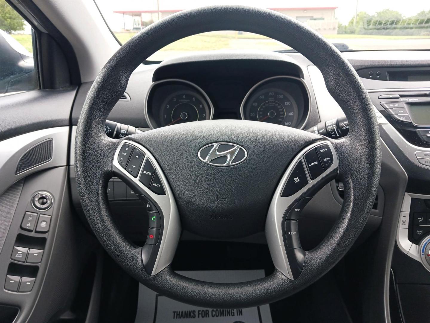 2011 Radiant Silver Metallic Hyundai Elantra (KMHDH4AE8BU) with an 1.8L L4 DOHC 16V engine, 6-Speed Automatic transmission, located at 401 Woodman Dr, Riverside, OH, 45431, (937) 908-9800, 39.760899, -84.123421 - Photo#15