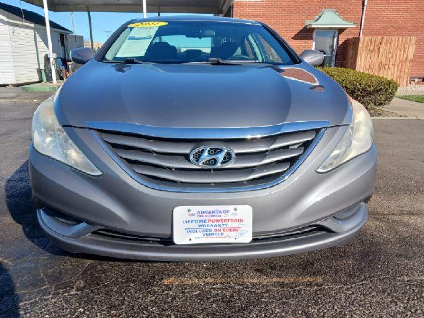 2011 Harbor Gray Metallic Hyundai Sonata GLS Auto (5NPEB4AC0BH) with an 2.4L L4 DOHC 16V engine, 6-Speed Automatic transmission, located at 1099 N County Rd 25A , Troy, OH, 45373, (937) 908-9800, 40.057079, -84.212883 - Photo#1