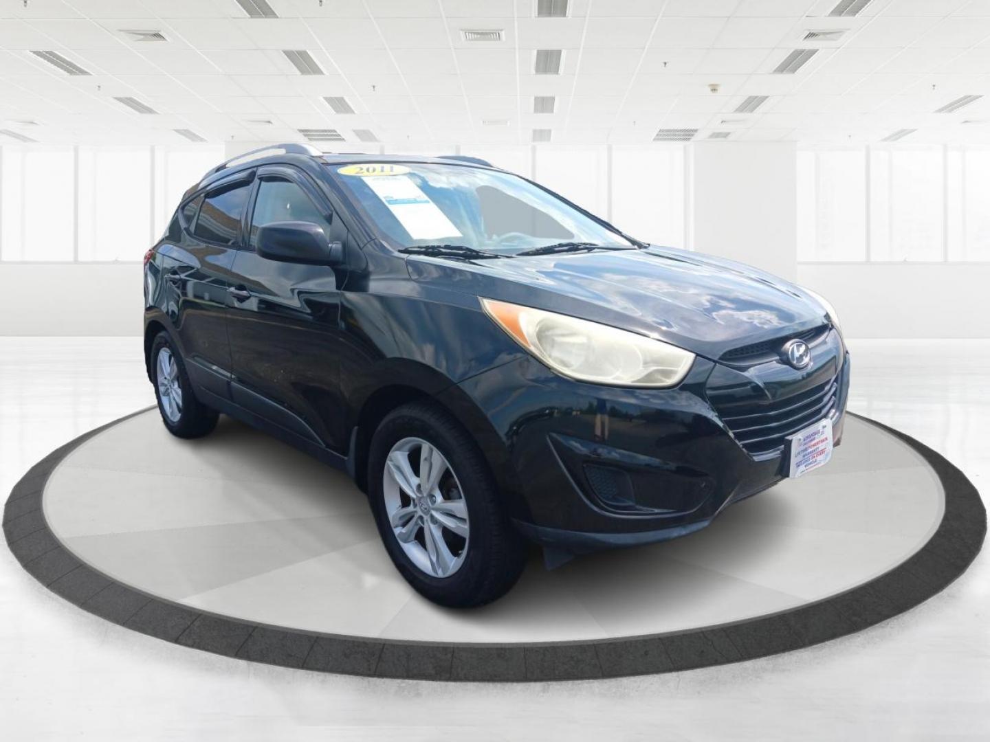 2011 Ash Black Mica Hyundai Tucson (KM8JU3AC8BU) with an 2.4L L4 DOHC 16V engine, 6-Speed Automatic transmission, located at 1099 N County Rd 25A , Troy, OH, 45373, (937) 908-9800, 40.057079, -84.212883 - Photo#0