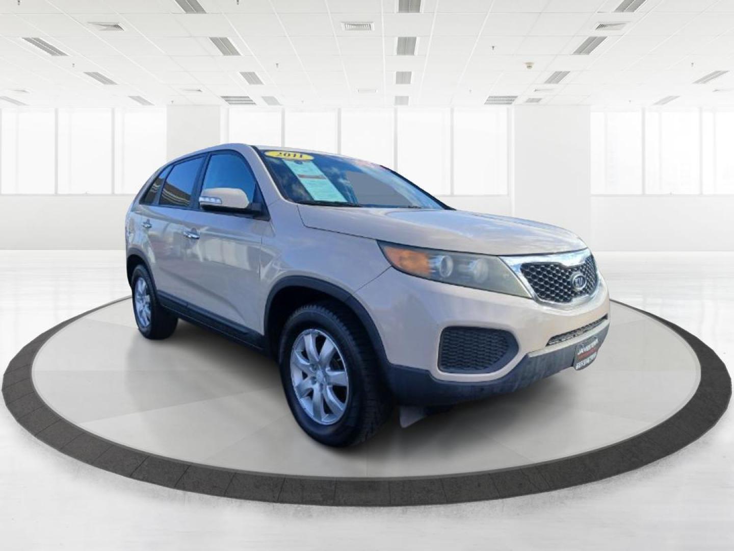 2011 Snow White Pearl Kia Sorento LX 2WD (5XYKT3A14BG) with an 2.4L L4 DOHC 16V engine, 6-Speed Automatic transmission, located at 1951 S Dayton Lakeview Rd., New Carlisle, OH, 45344, (937) 908-9800, 39.890999, -84.050255 - 2011 Kia Sorento LX 2WD - Photo#0