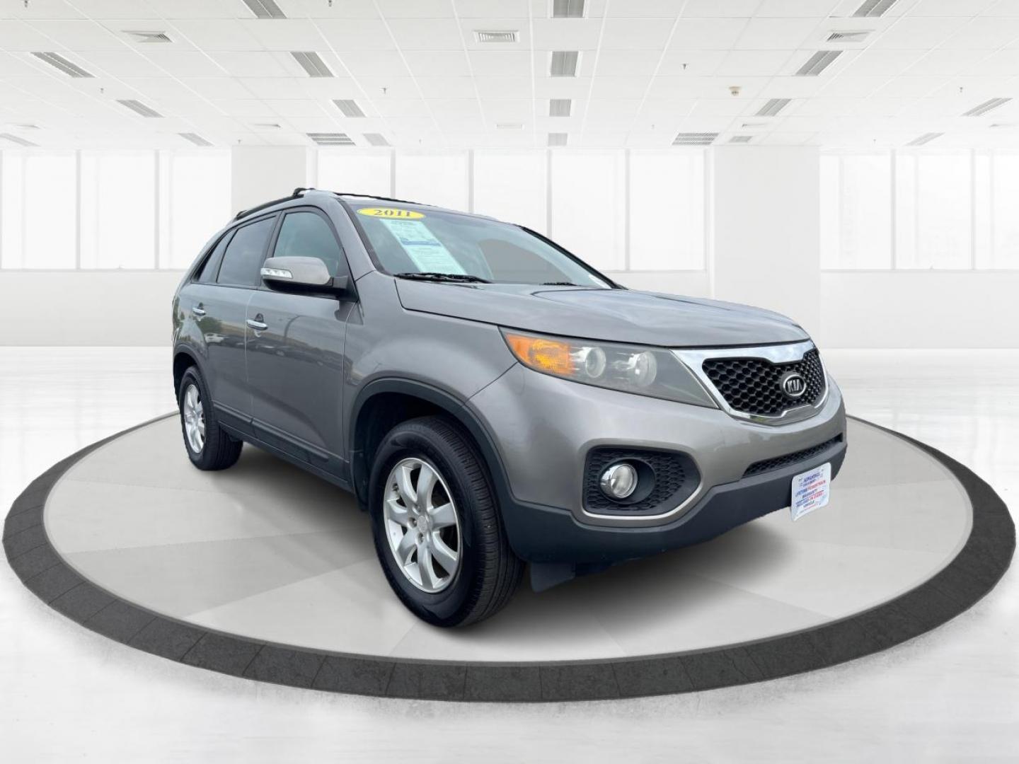 2011 Gray Kia Sorento LX 2WD (5XYKT4A15BG) with an 2.4L L4 DOHC 16V engine, 6-Speed Automatic transmission, located at 1951 S Dayton Lakeview Rd., New Carlisle, OH, 45344, (937) 908-9800, 39.890999, -84.050255 - Photo#0