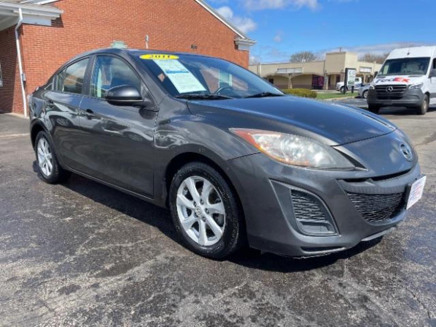 2011 Graphite Mica Mazda MAZDA3 i Touring 4-Door (JM1BL1VF6B1) with an 2.0L L4 DOHC 16V engine, located at 4508 South Dixie Dr, Moraine, OH, 45439, (937) 908-9800, 39.689976, -84.218452 - Photo#0