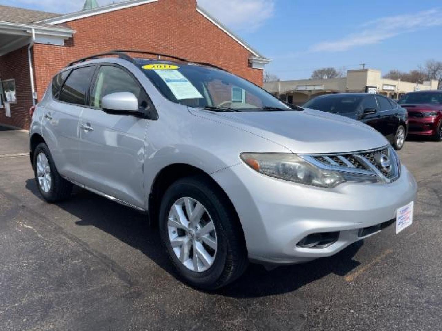 2011 Brilliant Silver Metallic Nissan Murano SL AWD (JN8AZ1MW1BW) with an 3.5L V6 DOHC 24V engine, Continuously Variable Transmission transmission, located at 401 Woodman Dr, Riverside, OH, 45431, (937) 908-9800, 39.760899, -84.123421 - Photo#0