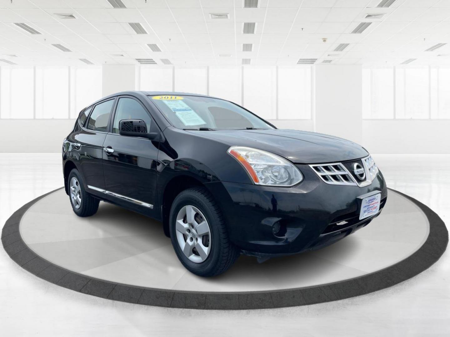 2011 Super Black Nissan Rogue S AWD (JN8AS5MV2BW) with an 2.5L L4 DOHC 16V engine, Continuously Variable Transmission transmission, located at 880 E. National Road, Vandalia, OH, 45377, (937) 908-9800, 39.891918, -84.183594 - Photo#0