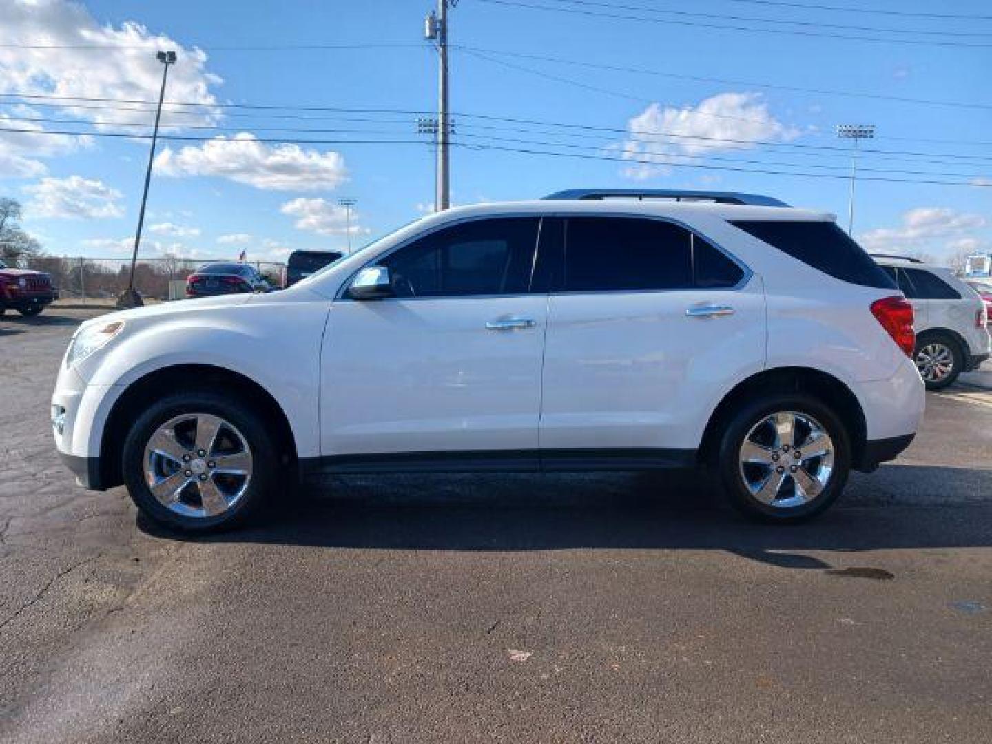 2012 Summit White Chevrolet Equinox LTZ 2WD (2GNALFEK9C6) with an 2.4L L4 DOHC 16V engine, 6-Speed Automatic transmission, located at 401 Woodman Dr, Riverside, OH, 45431, (937) 908-9800, 39.760899, -84.123421 - Photo#3