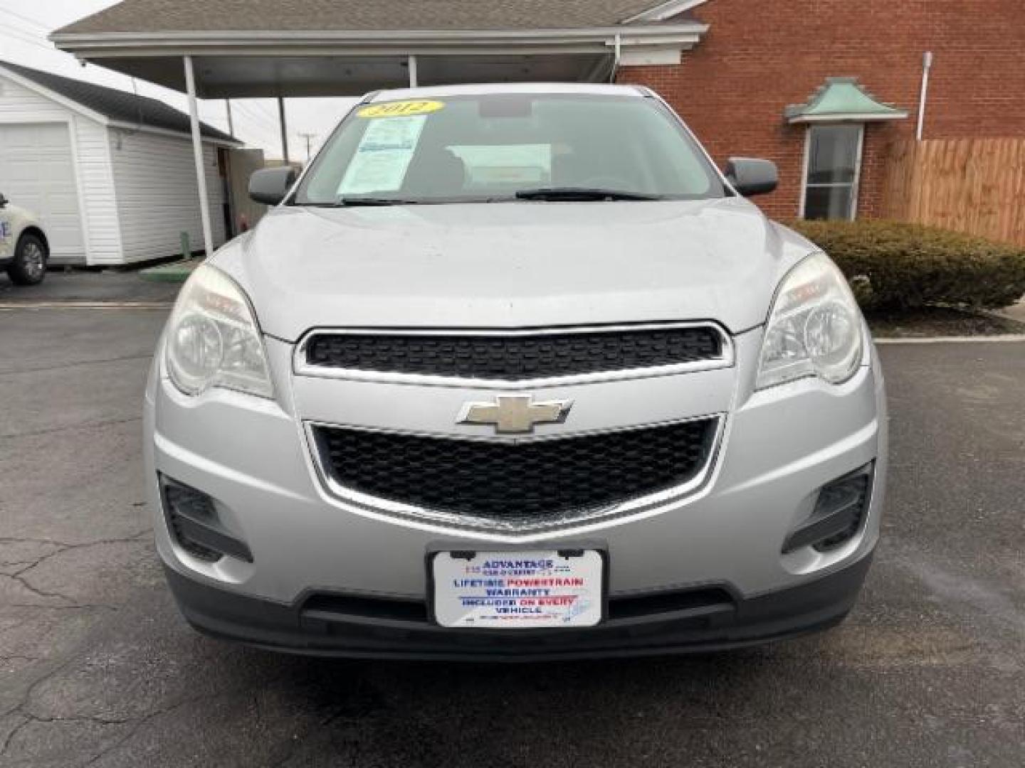 2012 Silver Ice Metallic Chevrolet Equinox LS 2WD (2GNALBEK4C1) with an 2.4L L4 DOHC 16V engine, 6-Speed Automatic transmission, located at 1230 East Main St, Xenia, OH, 45385, (937) 908-9800, 39.688026, -83.910172 - Photo#4