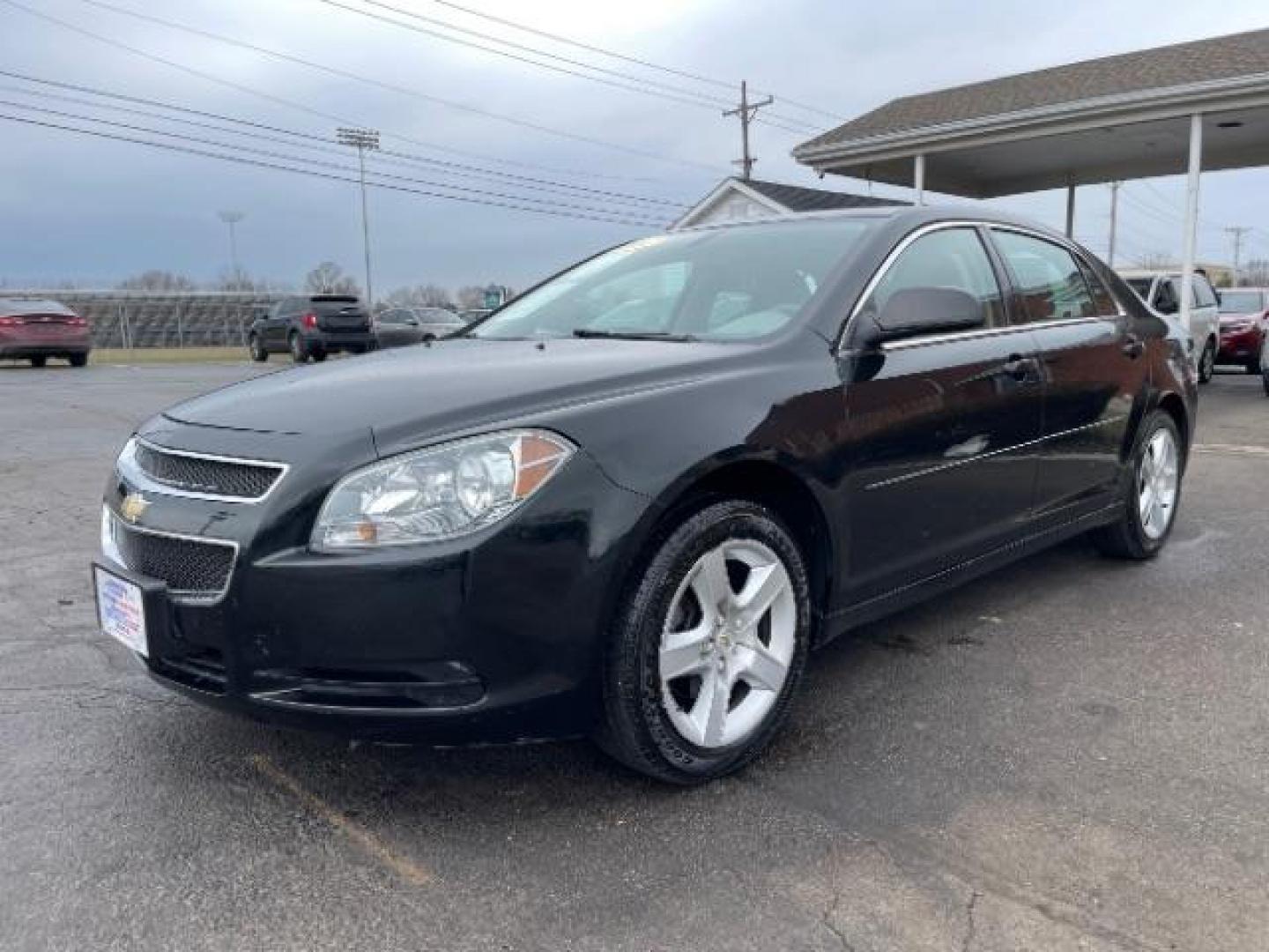 2012 Black Chevrolet Malibu Fleet (1G1ZA5EU1CF) with an 2.4L L4 DOHC 16V FFV engine, 6-Speed Automatic transmission, located at 401 Woodman Dr, Riverside, OH, 45431, (937) 908-9800, 39.760899, -84.123421 - Photo#1