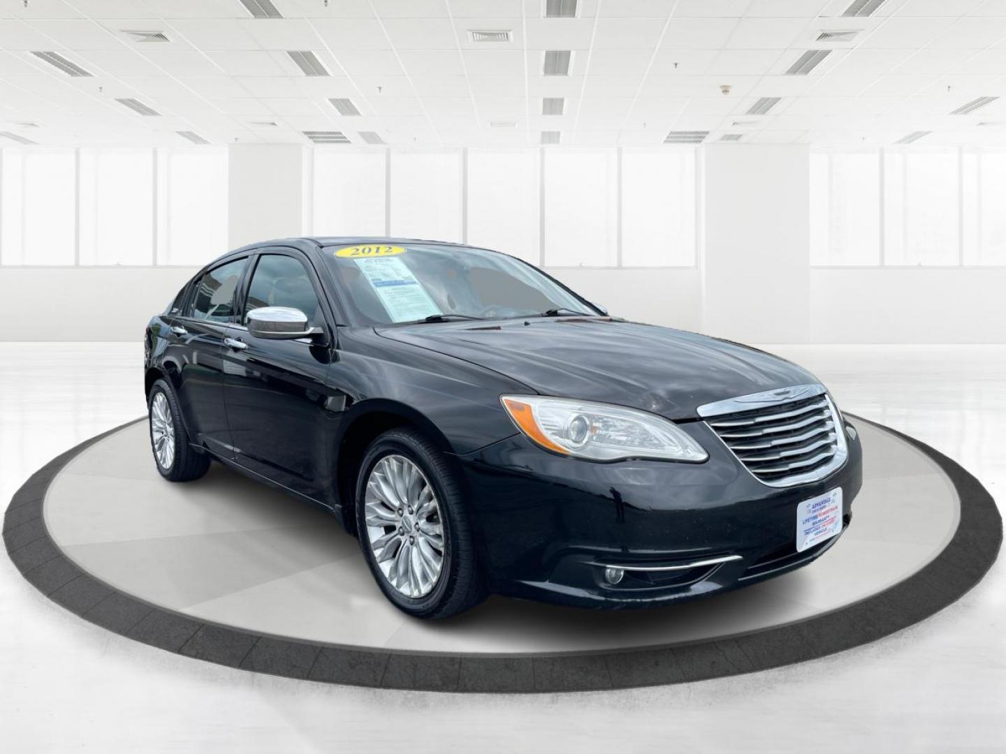 2012 Black Chrysler 200 (1C3CCBCG4CN) with an 3.6L V6 DOHC 24V FFV engine, 6-Speed Automatic transmission, located at 1099 N County Rd 25A , Troy, OH, 45373, (937) 908-9800, 40.057079, -84.212883 - Photo#0