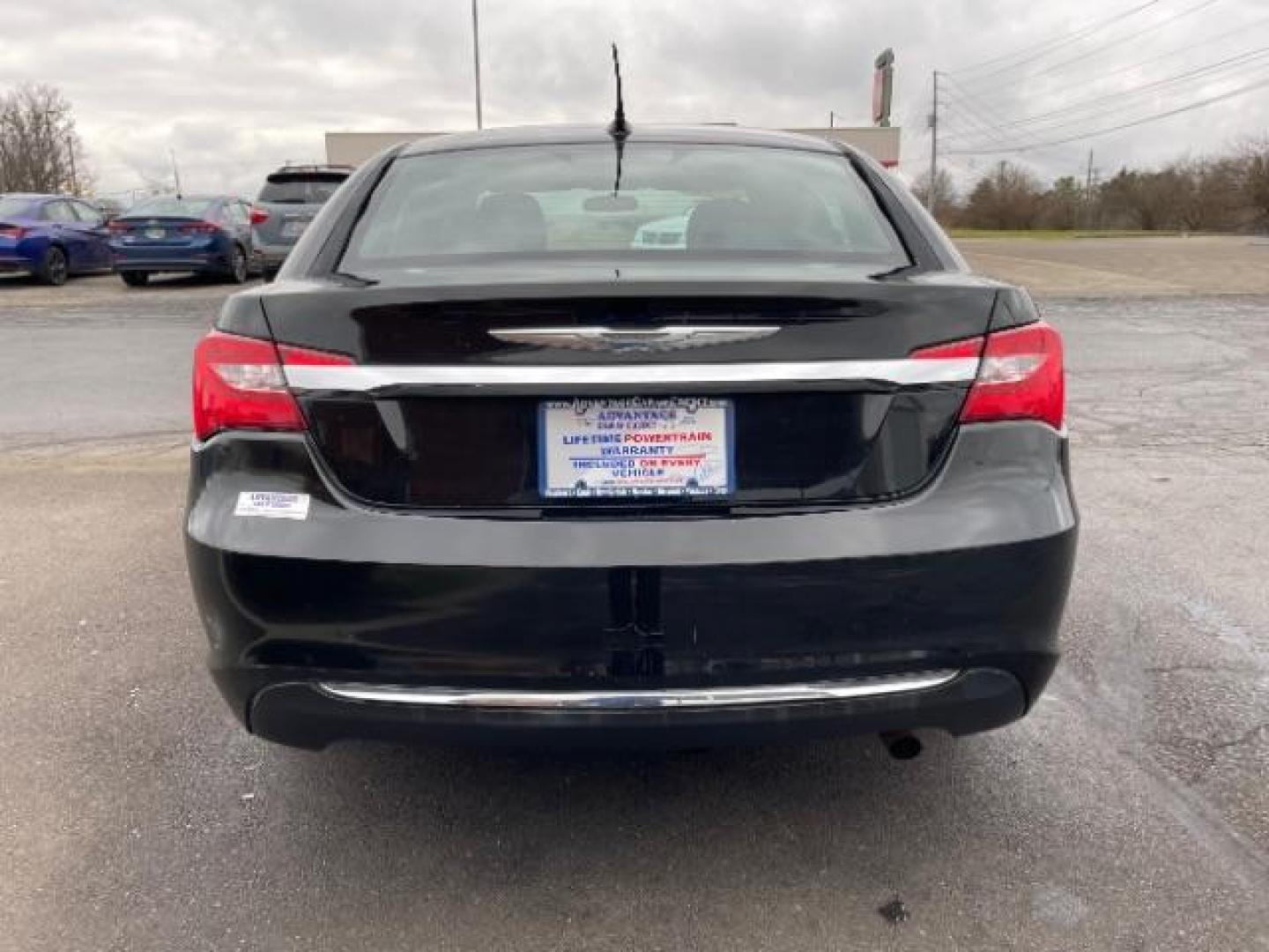 2012 Black Chrysler 200 LX (1C3CCBAB4CN) with an 2.4L L4 DOHC 16V engine, 6-Speed Automatic transmission, located at 880 E. National Road, Vandalia, OH, 45377, (937) 908-9800, 39.891918, -84.183594 - Photo#4