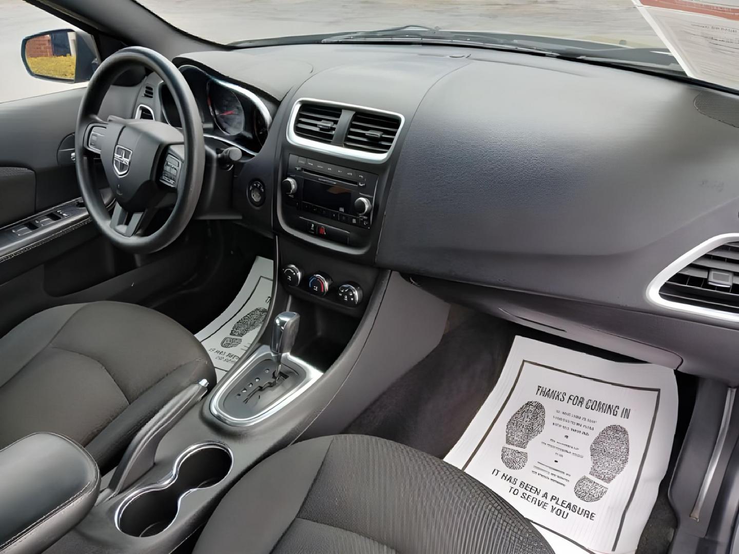 2012 Bright Silver Metallic Dodge Avenger SE (1C3CDZAG6CN) with an 3.6L V6 DOHC 24V FFV engine, 6-Speed Automatic transmission, located at 880 E. National Road, Vandalia, OH, 45377, (937) 908-9800, 39.891918, -84.183594 - Photo#8