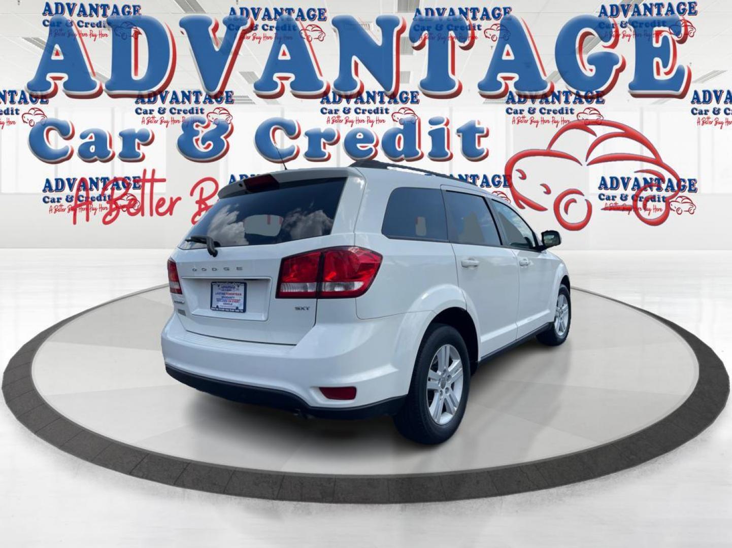 2012 White Dodge Journey (3C4PDCBB6CT) with an 2.4L L6 DOHC 16V engine, 6-Speed Automatic transmission, located at 1230 East Main St, Xenia, OH, 45385, (937) 908-9800, 39.688026, -83.910172 - Photo#2