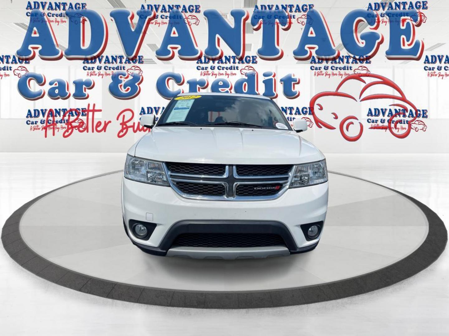 2012 White Dodge Journey (3C4PDCBB6CT) with an 2.4L L6 DOHC 16V engine, 6-Speed Automatic transmission, located at 1230 East Main St, Xenia, OH, 45385, (937) 908-9800, 39.688026, -83.910172 - Photo#6