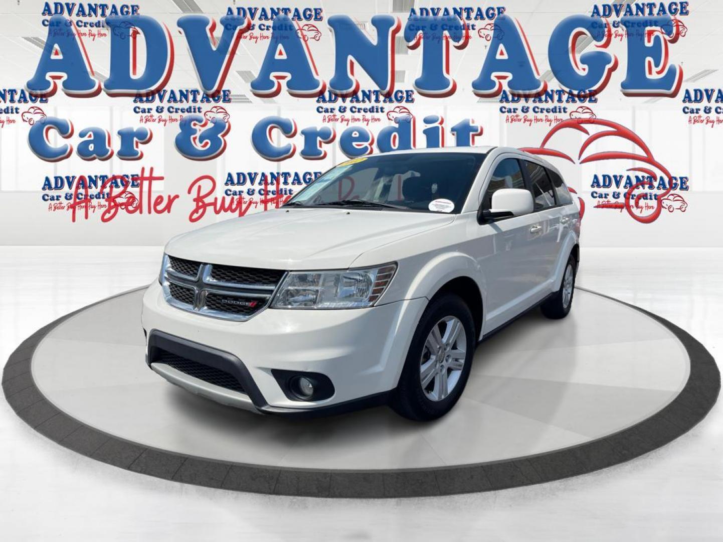 2012 White Dodge Journey (3C4PDCBB6CT) with an 2.4L L6 DOHC 16V engine, 6-Speed Automatic transmission, located at 1230 East Main St, Xenia, OH, 45385, (937) 908-9800, 39.688026, -83.910172 - Photo#7