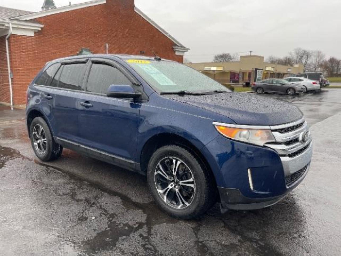 2012 Dark Blue Pearl Metallic Ford Edge SEL FWD (2FMDK3JC7CB) with an 3.5L V6 DOHC 24V engine, 6-Speed Automatic transmission, located at 401 Woodman Dr, Riverside, OH, 45431, (937) 908-9800, 39.760899, -84.123421 - Photo#0