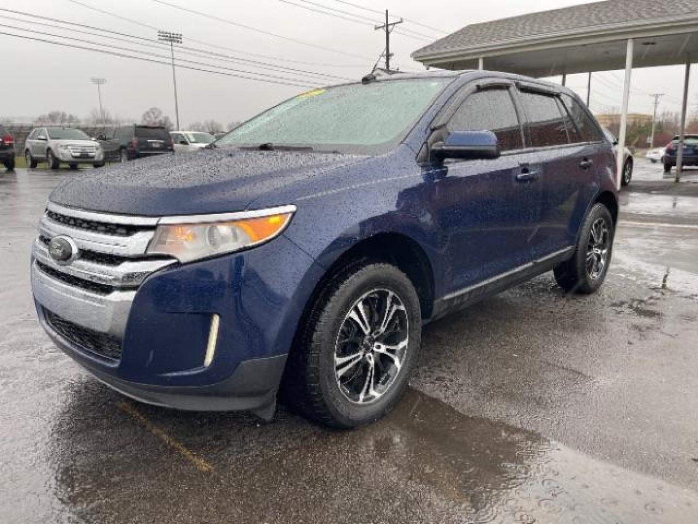 2012 Dark Blue Pearl Metallic Ford Edge SEL FWD (2FMDK3JC7CB) with an 3.5L V6 DOHC 24V engine, 6-Speed Automatic transmission, located at 401 Woodman Dr, Riverside, OH, 45431, (937) 908-9800, 39.760899, -84.123421 - Photo#1