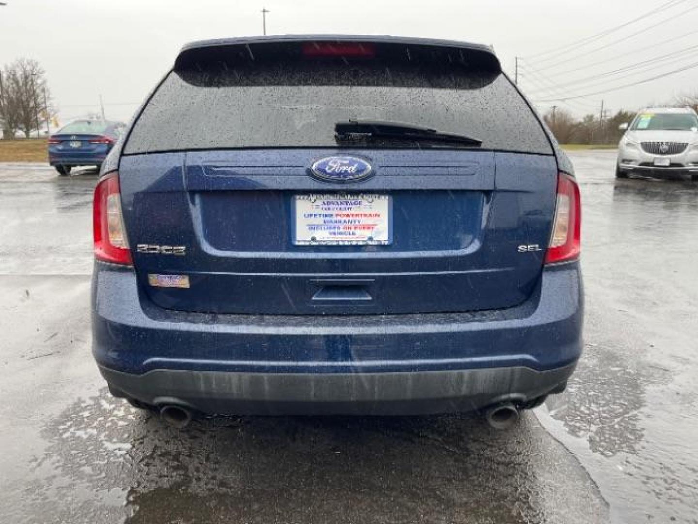 2012 Dark Blue Pearl Metallic Ford Edge SEL FWD (2FMDK3JC7CB) with an 3.5L V6 DOHC 24V engine, 6-Speed Automatic transmission, located at 401 Woodman Dr, Riverside, OH, 45431, (937) 908-9800, 39.760899, -84.123421 - Photo#4