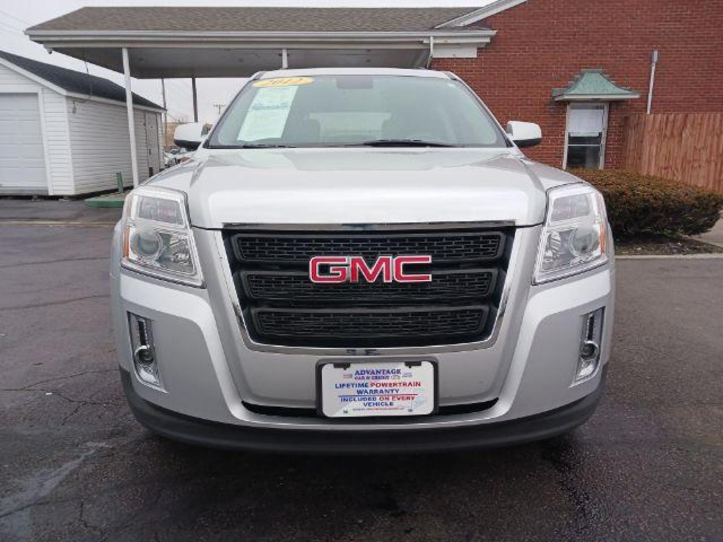 2012 Quicksilver Metallic GMC Terrain SLE2 FWD (2GKALSEKXC6) with an 2.4L L4 DOHC 16V FFV engine, 6-Speed Automatic transmission, located at 1099 N County Rd 25A , Troy, OH, 45373, (937) 908-9800, 40.057079, -84.212883 - Photo#1