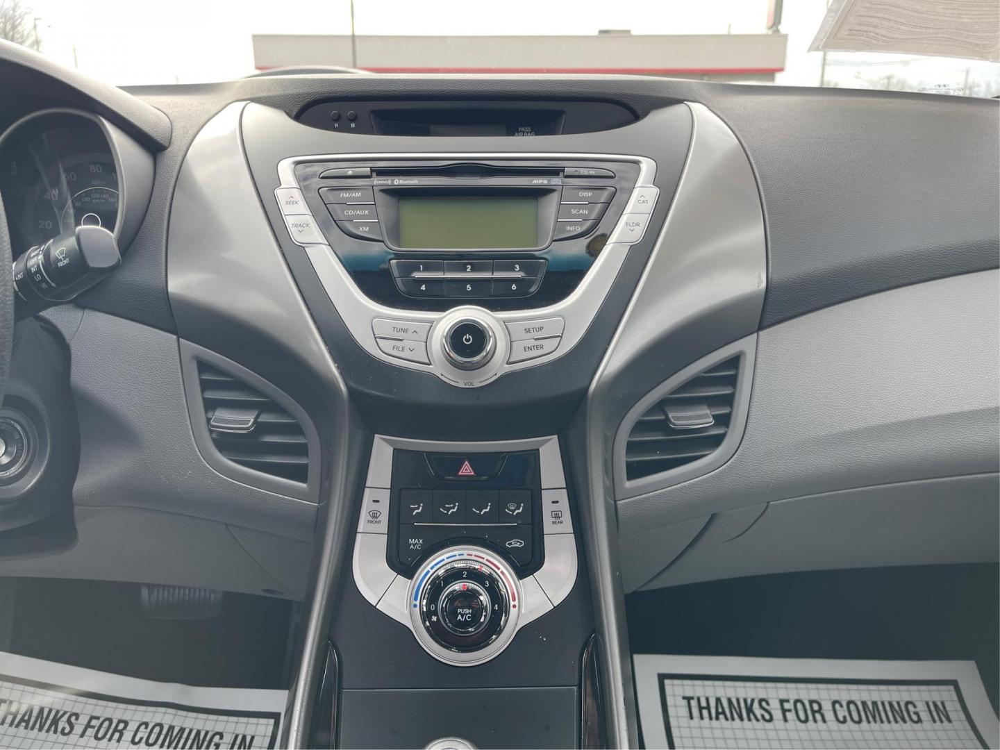 2012 Harbor Gray Metallic Hyundai Elantra GLS A/T (KMHDH4AE3CU) with an 1.8L L4 DOHC 16V engine, 6-Speed Automatic transmission, located at 8750 N County Rd 25A, Piqua, OH, 45356, (937) 908-9800, 40.164391, -84.232513 - Photo#12