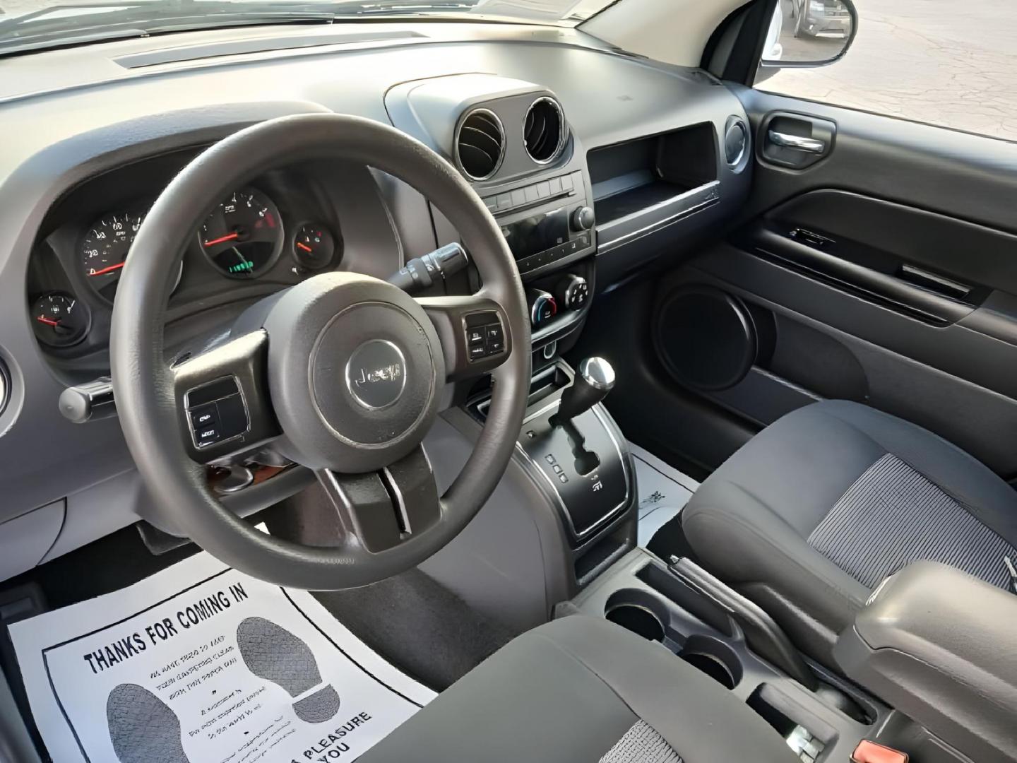 2012 Bright Silver Metallic Jeep Compass Sport 4WD (1C4NJDBB6CD) with an 2.4L L4 DOHC 16V engine, located at 401 Woodman Dr, Riverside, OH, 45431, (937) 908-9800, 39.760899, -84.123421 - Photo#6