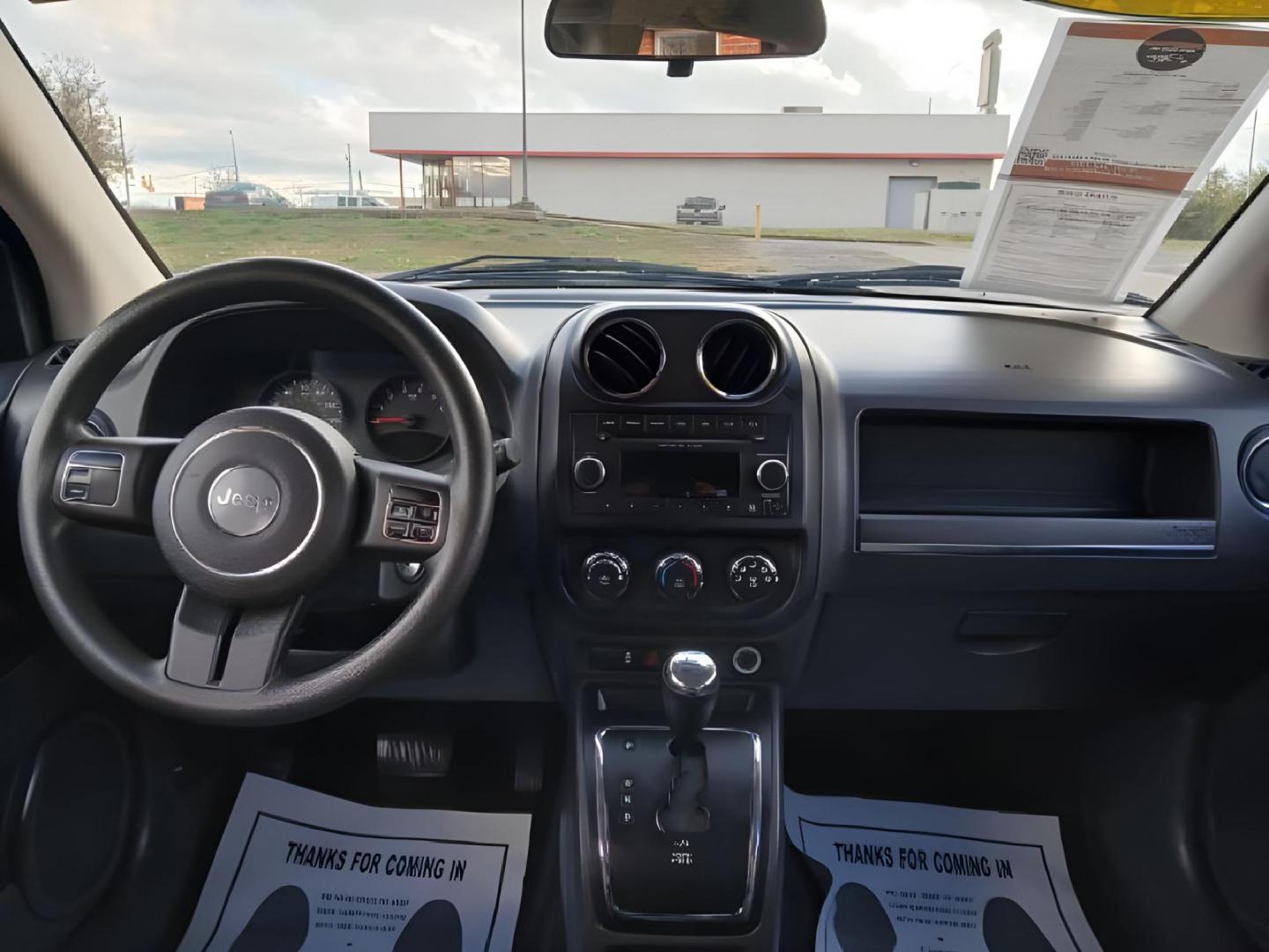 2012 Bright Silver Metallic Jeep Compass Sport 4WD (1C4NJDBB6CD) with an 2.4L L4 DOHC 16V engine, located at 401 Woodman Dr, Riverside, OH, 45431, (937) 908-9800, 39.760899, -84.123421 - Photo#7