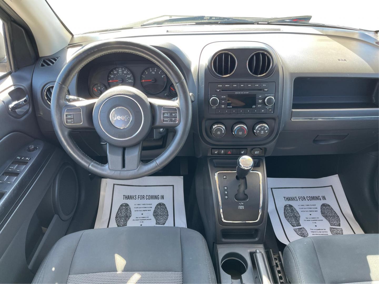 2012 Bright Silver Metallic Jeep Compass Latitude FWD (1C4NJCEB1CD) with an 2.4L L4 DOHC 16V engine, Continuously Variable Transmission transmission, located at 4508 South Dixie Dr, Moraine, OH, 45439, (937) 908-9800, 39.689976, -84.218452 - Photo#18