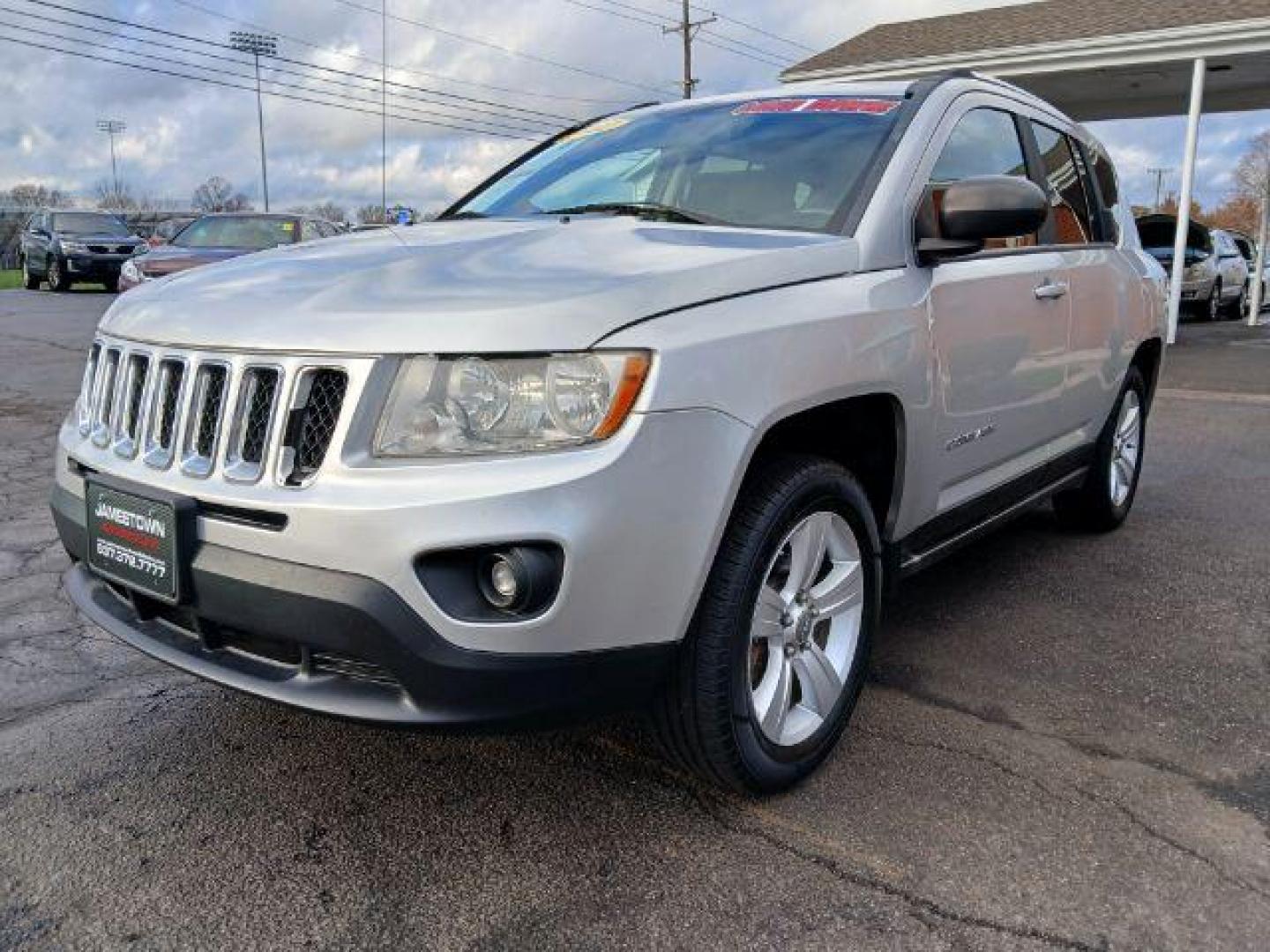 2012 Bright Silver Metallic Jeep Compass Sport 4WD (1C4NJDBB6CD) with an 2.4L L4 DOHC 16V engine, located at 1951 S Dayton Lakeview Rd., New Carlisle, OH, 45344, (937) 908-9800, 39.890999, -84.050255 - 2012 Jeep Compass Sport 4WD - Photo#14