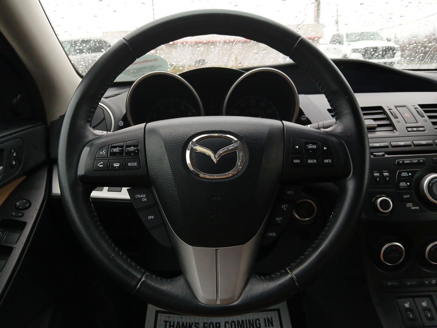 2012 Mazda MAZDA3 s Grand Touring 4-Door (JM1BL1W96C1) with an 2.5L L4 DOHC 16V engine, located at 1951 S Dayton Lakeview Rd., New Carlisle, OH, 45344, (937) 908-9800, 39.890999, -84.050255 - 2012 Mazda MAZDA3 s Grand Touring 4-Door - Photo#15