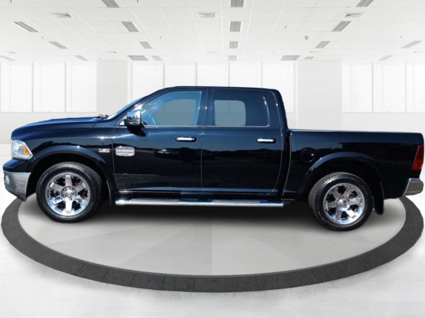 2012 Black RAM 1500 Laramie Longhorn Edition Crew Cab 4WD (1C6RD7PT6CS) with an 5.7L V8 OHV 16V engine, 6-Speed Automatic transmission, located at 401 Woodman Dr, Riverside, OH, 45431, (937) 908-9800, 39.760899, -84.123421 - Photo#5