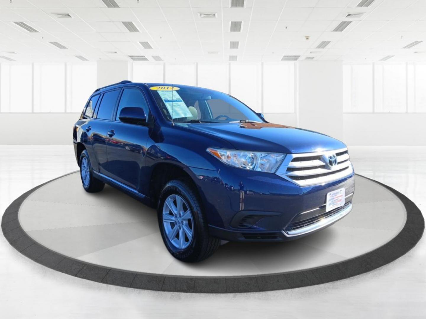 2012 Nautical Blue Metallic Toyota Highlander Base 2WD I4 (5TDZA3EH9CS) with an 2.7L L4 DOHC 16V engine, 5-Speed Automatic transmission, located at 401 Woodman Dr, Riverside, OH, 45431, (937) 908-9800, 39.760899, -84.123421 - Photo#0