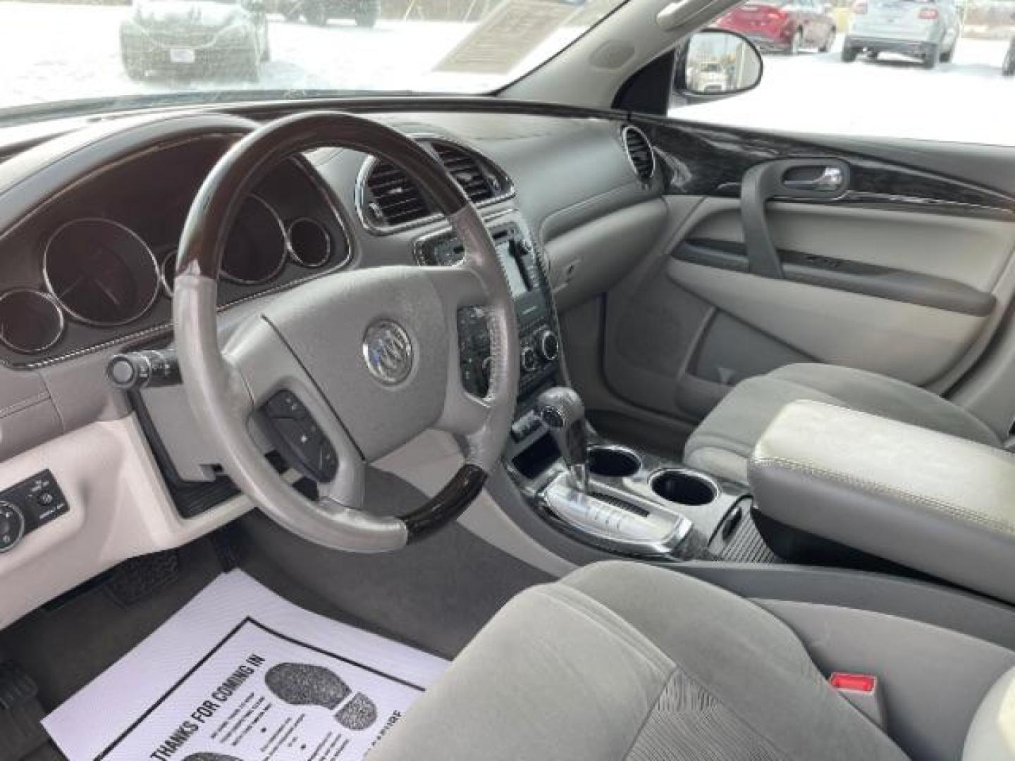 2013 Carbon Black Metallic Buick Enclave Convenience FWD (5GAKRBKD0DJ) with an 3.6L V6 DOHC 24V engine, 6-Speed Automatic Overdrive transmission, located at 1184 Kauffman Ave, Fairborn, OH, 45324, (937) 908-9800, 39.807072, -84.030914 - Photo#6