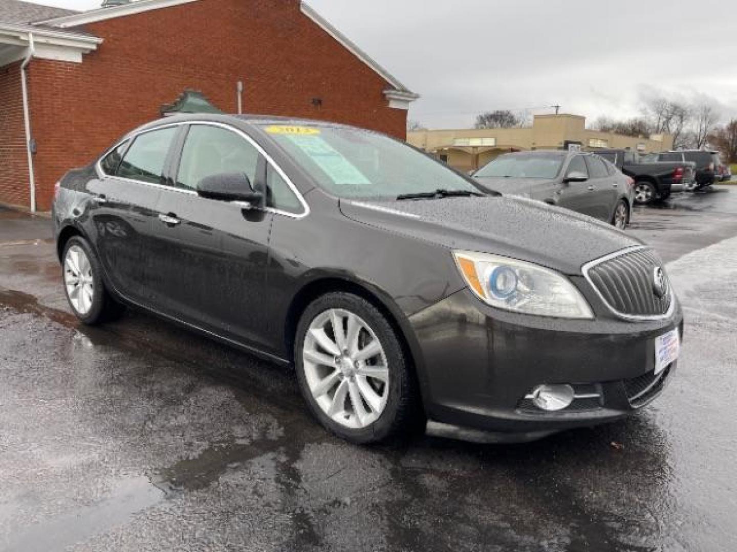 2013 Cyber Gray Metallic Buick Verano Base (1G4PP5SK6D4) with an 2.4L L4 DOHC 16V FFV engine, 6-Speed Automatic transmission, located at 1184 Kauffman Ave, Fairborn, OH, 45324, (937) 908-9800, 39.807072, -84.030914 - Photo#0