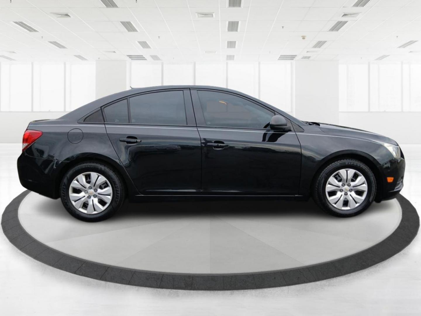 2013 Black Granite Metallic Chevrolet Cruze LS Auto (1G1PA5SH8D7) with an 1.8L L4 DOHC 16V FFV engine, 6-Speed Automatic transmission, located at 1184 Kauffman Ave, Fairborn, OH, 45324, (937) 908-9800, 39.807072, -84.030914 - Photo#0