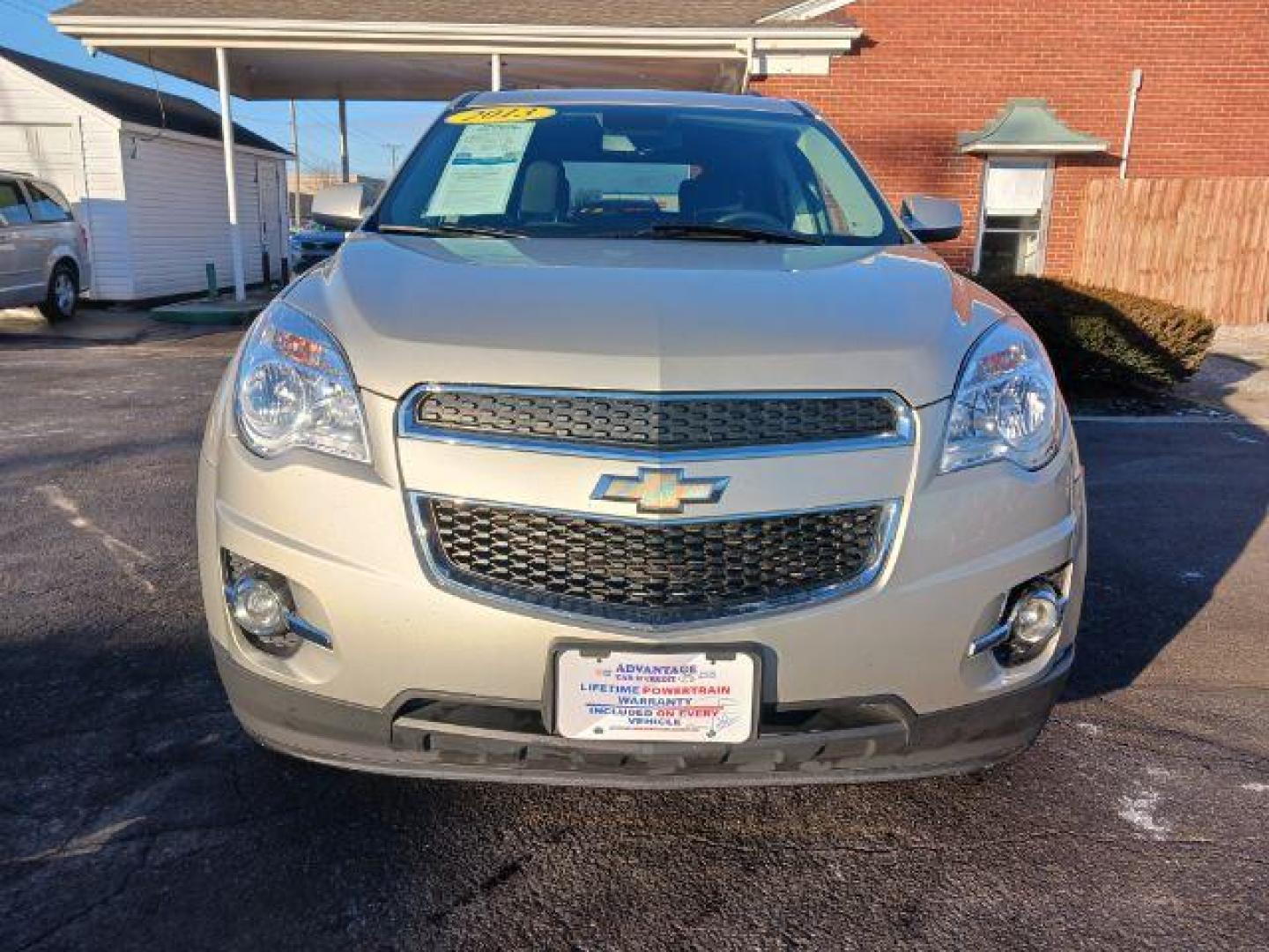 2013 Champagne Silver Metallic Chevrolet Equinox 1LT 2WD (2GNALDEK1D1) with an 2.4L L4 DOHC 16V engine, 6-Speed Automatic transmission, located at 401 Woodman Dr, Riverside, OH, 45431, (937) 908-9800, 39.760899, -84.123421 - Photo#1