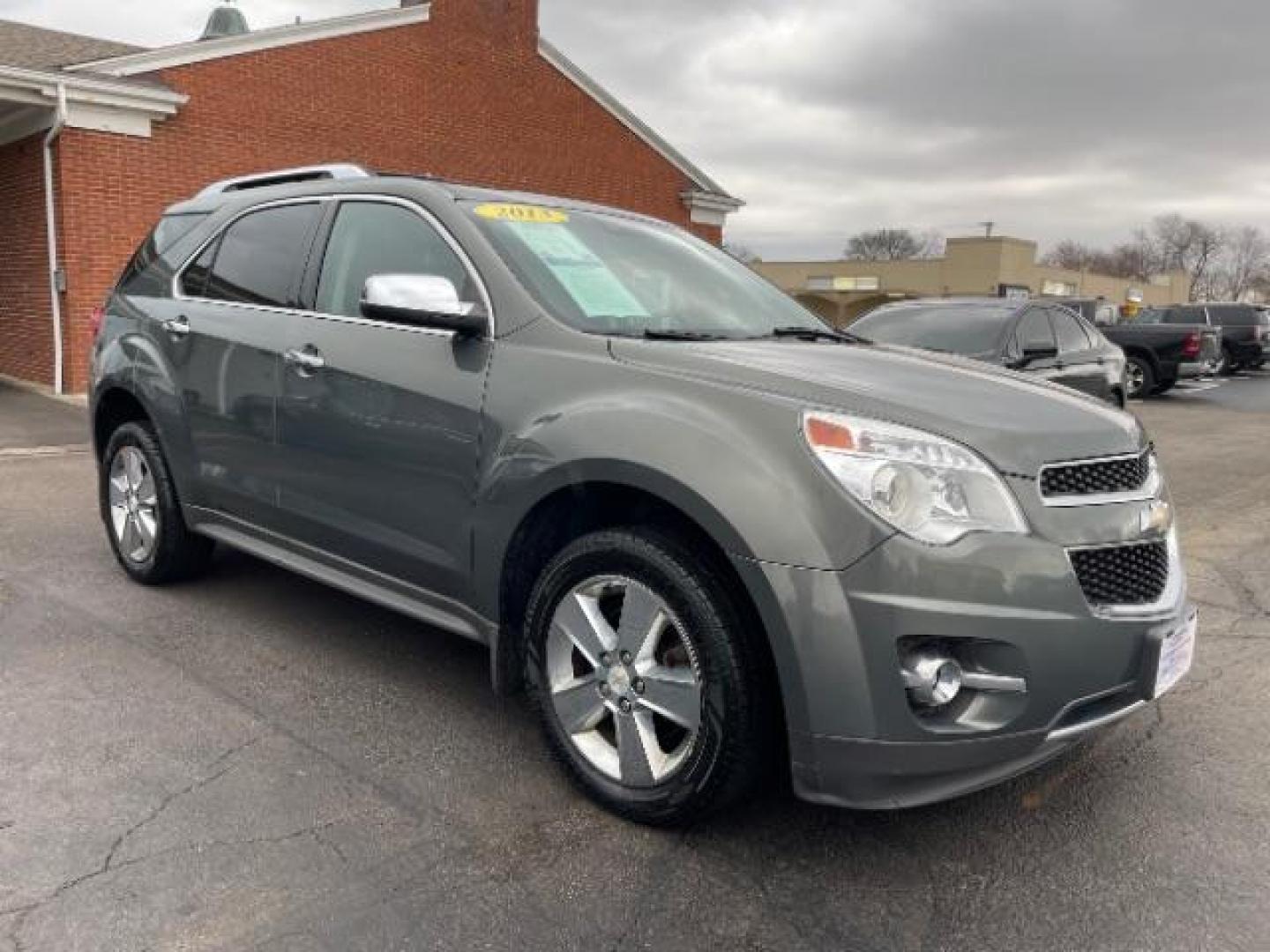 2013 Tungsten Metallic Chevrolet Equinox LTZ 2WD (2GNALFEK2D6) with an 2.4L L4 DOHC 16V engine, 6-Speed Automatic transmission, located at 1099 N County Rd 25A , Troy, OH, 45373, (937) 908-9800, 40.057079, -84.212883 - Photo#0