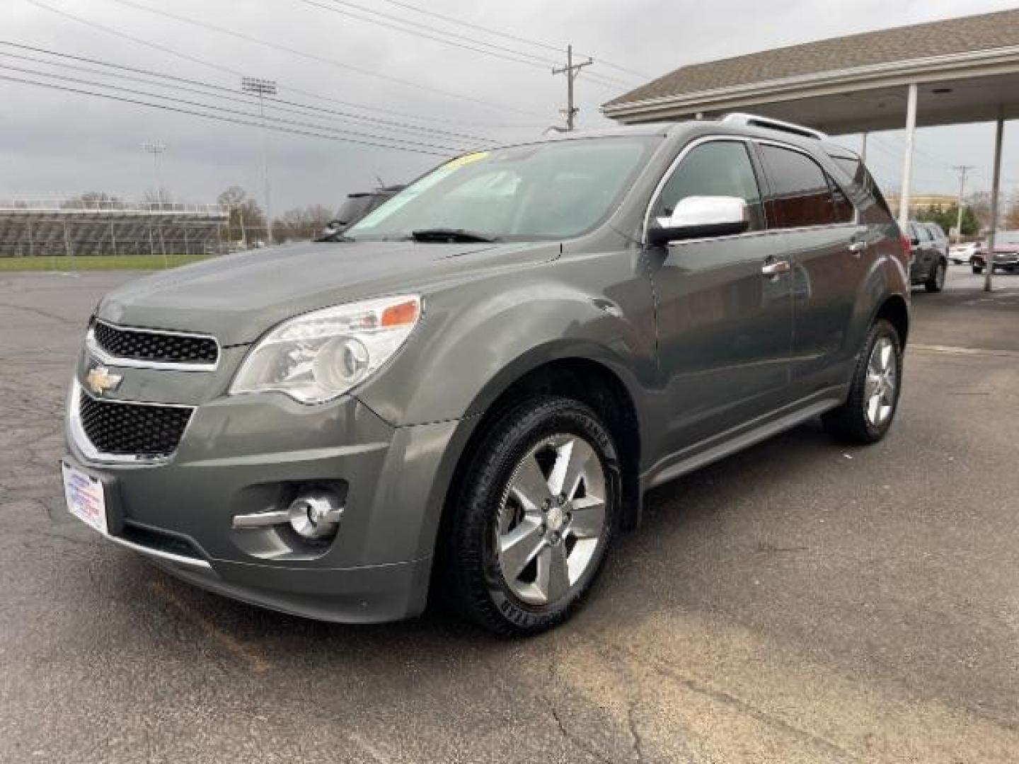 2013 Tungsten Metallic Chevrolet Equinox LTZ 2WD (2GNALFEK2D6) with an 2.4L L4 DOHC 16V engine, 6-Speed Automatic transmission, located at 1099 N County Rd 25A , Troy, OH, 45373, (937) 908-9800, 40.057079, -84.212883 - Photo#1