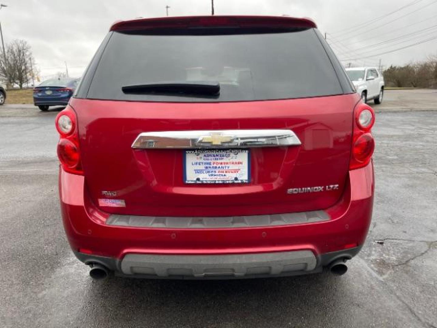 2013 Crystal Red Tintcoat Chevrolet Equinox LTZ AWD (2GNFLGE37D6) with an 3.6L V6 DOHC 24V engine, 6-Speed Automatic transmission, located at 401 Woodman Dr, Riverside, OH, 45431, (937) 908-9800, 39.760899, -84.123421 - Photo#4