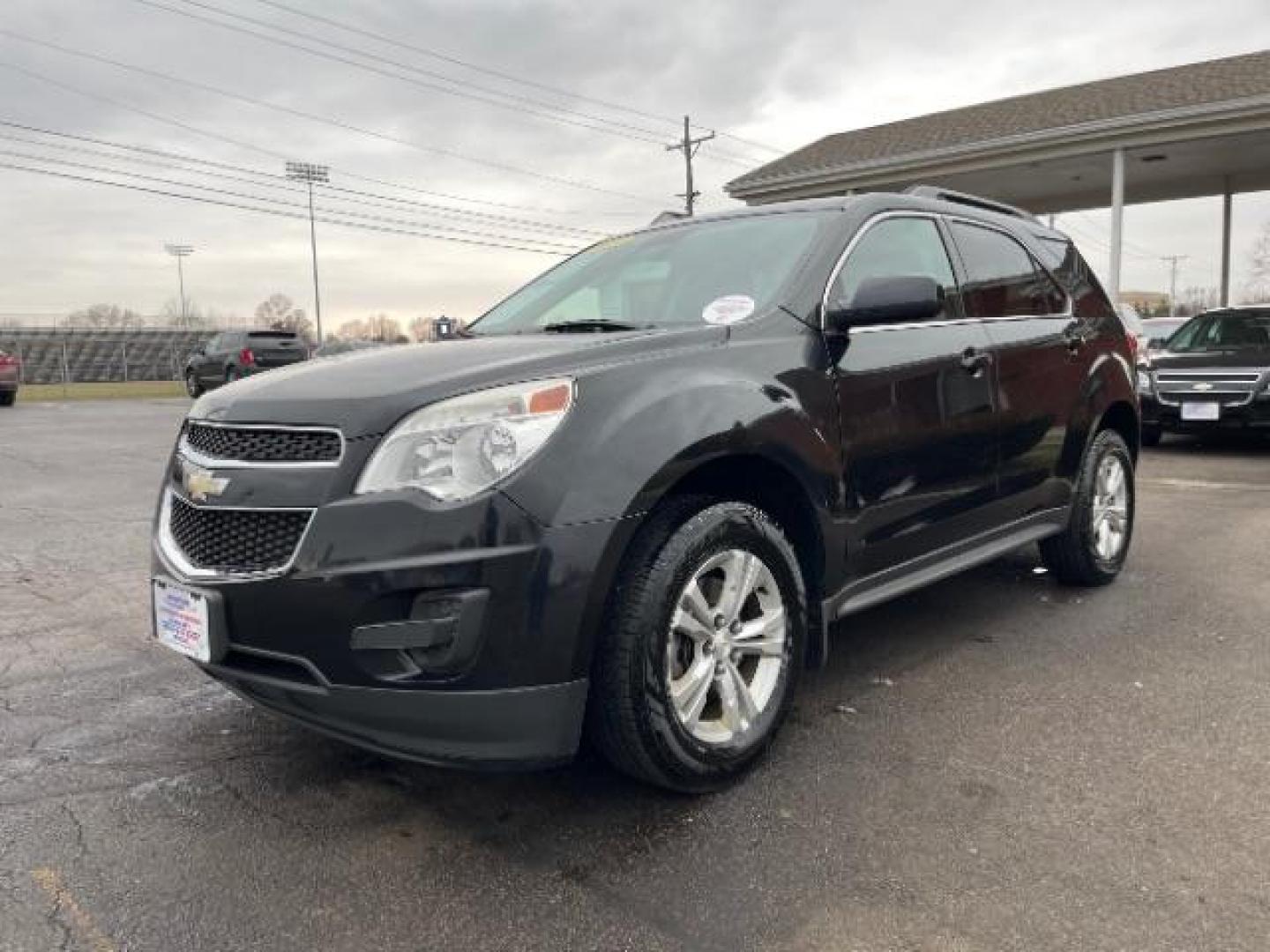 2013 Black Chevrolet Equinox 1LT 2WD (2GNALDEK9D6) with an 2.4L L4 DOHC 16V engine, 6-Speed Automatic transmission, located at 401 Woodman Dr, Riverside, OH, 45431, (937) 908-9800, 39.760899, -84.123421 - Photo#1