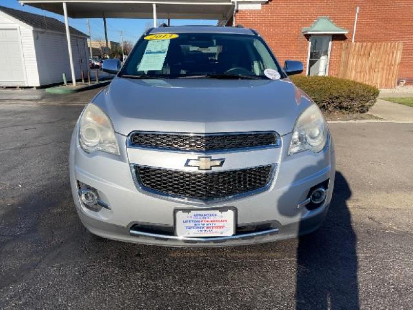 2013 Silver Ice Metallic Chevrolet Equinox LTZ 2WD (2GNALFEK0D6) with an 2.4L L4 DOHC 16V engine, 6-Speed Automatic transmission, located at 880 E. National Road, Vandalia, OH, 45377, (937) 908-9800, 39.891918, -84.183594 - Photo#4