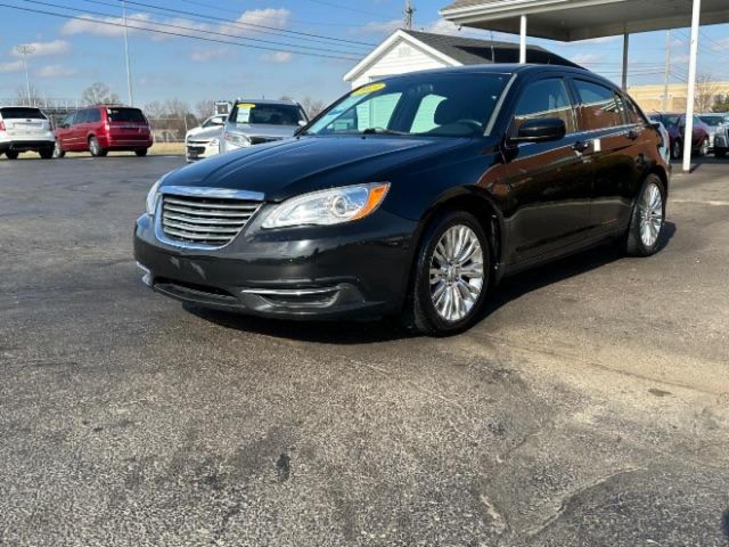 2013 Black Chrysler 200 LX (1C3CCBABXDN) with an 2.4L L4 DOHC 16V engine, 6-Speed Automatic transmission, located at 1184 Kauffman Ave, Fairborn, OH, 45324, (937) 908-9800, 39.807072, -84.030914 - Photo#2