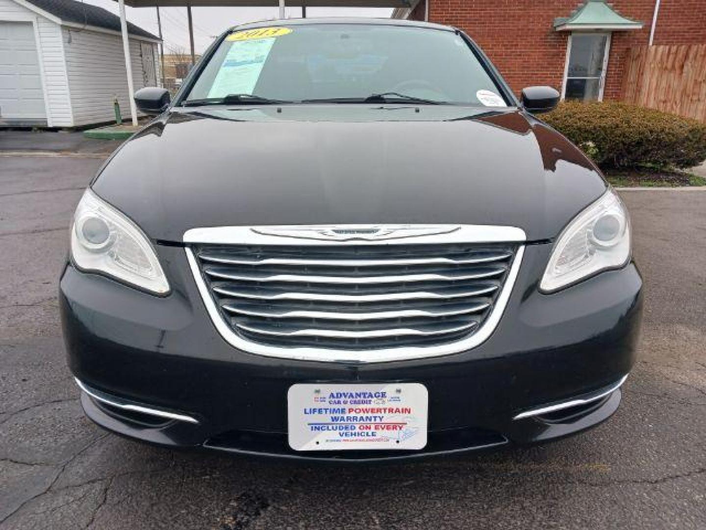 2013 Black Chrysler 200 Touring (1C3CCBBB8DN) with an 2.4L L4 DOHC 16V engine, 6-Speed Automatic transmission, located at 401 Woodman Dr, Riverside, OH, 45431, (937) 908-9800, 39.760899, -84.123421 - Photo#1