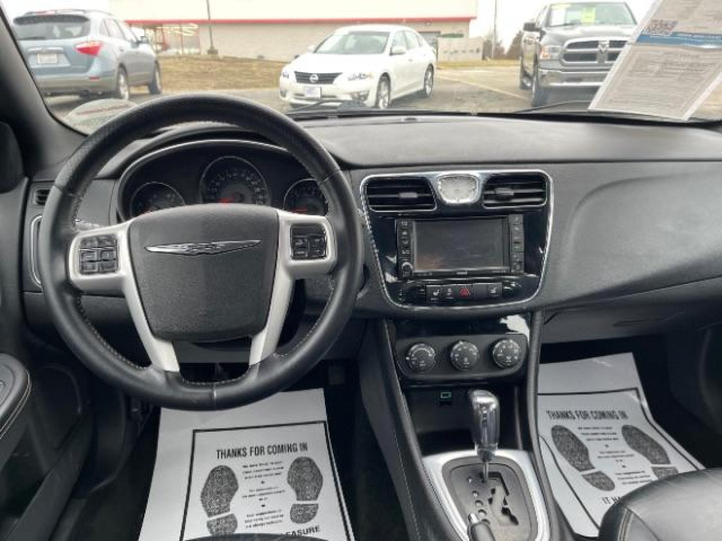 2013 Billet Silver Metallic Chrysler 200 Limited (1C3CCBCG5DN) with an 3.6L V6 DOHC 24V FFV engine, 6-Speed Automatic transmission, located at 401 Woodman Dr, Riverside, OH, 45431, (937) 908-9800, 39.760899, -84.123421 - Photo#7